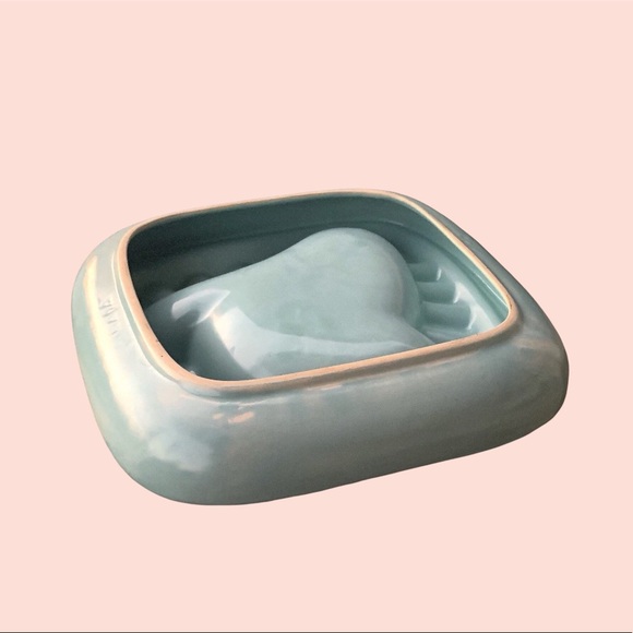 Vintage Ashtray Ceramic Boomerang Atomic Mid Century Modern Conversation Pit - Picture 6 of 9